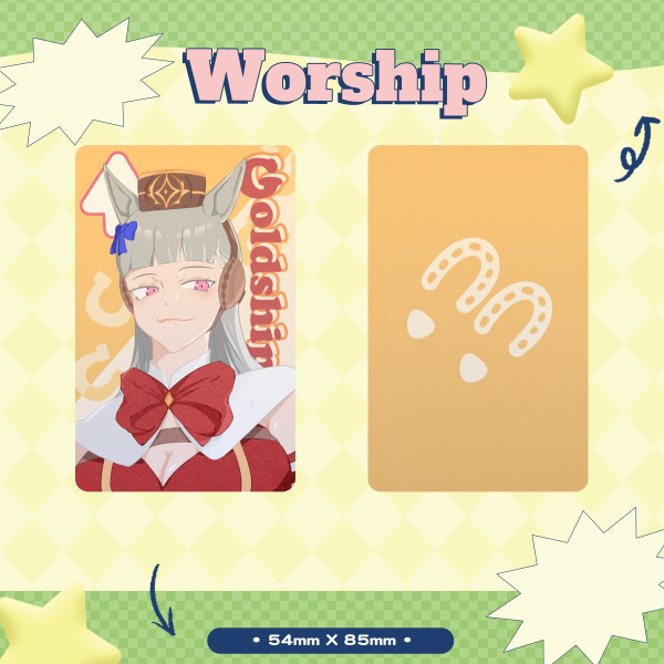 Goldship Pearl Paper Photocard