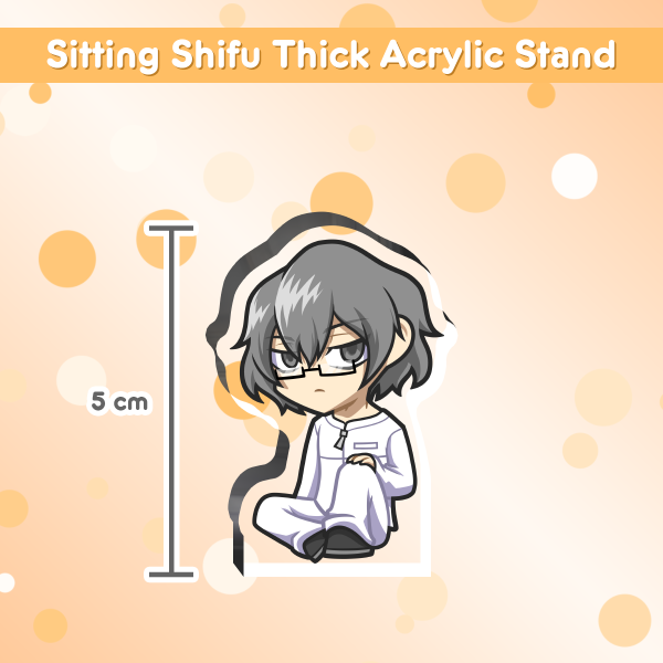Sitting Shifu Thick Acrylic Stand