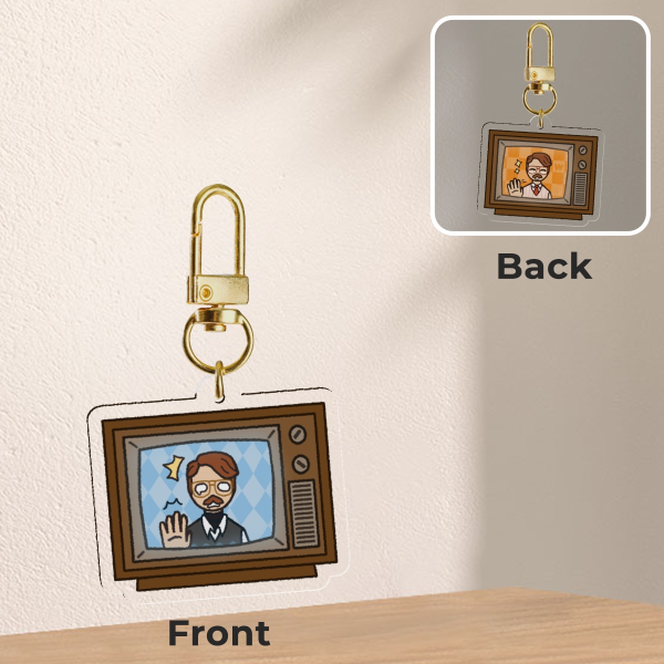 Trevor Hills/Trevor Walton (American Arcadia) Double-Sided Keychain