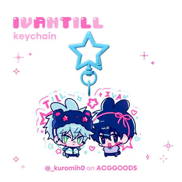 Ivantill Acrylic Keychain