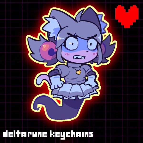 Maddie Acrylic Keychain