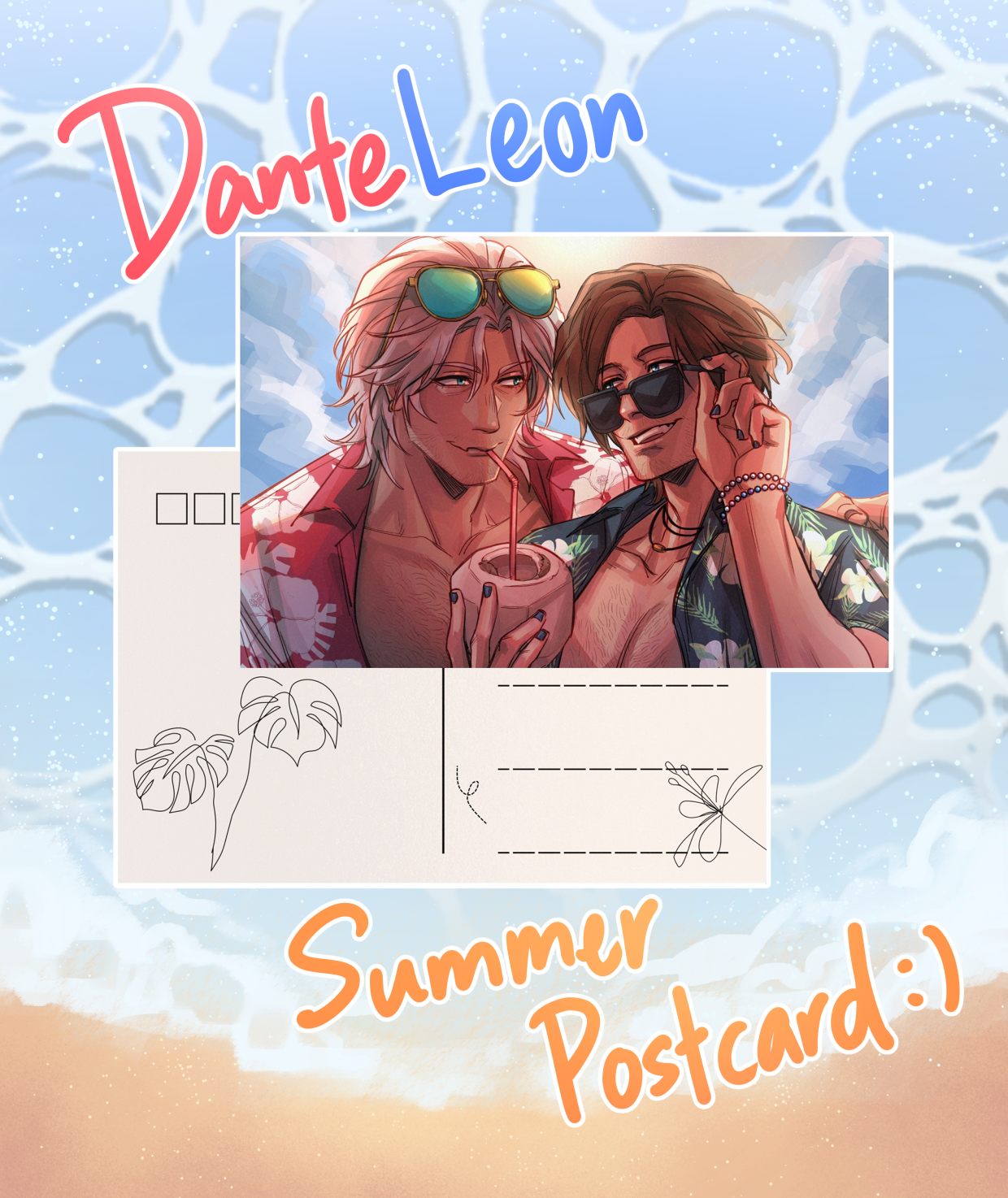 [DanteLeon] Summer Vacation - Postcards