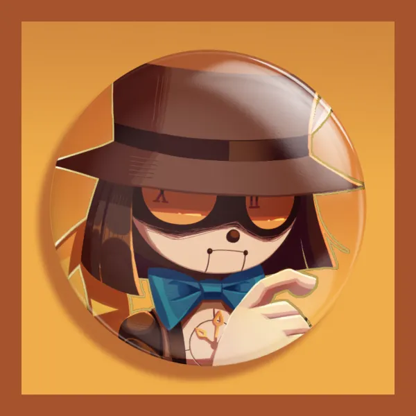 Gold Outline Cleon Badge