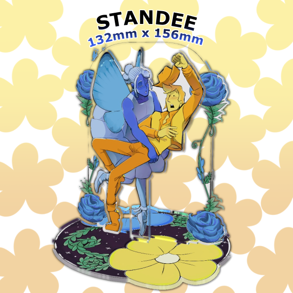 Blue/Yellow Deltarune Double Insert Standees