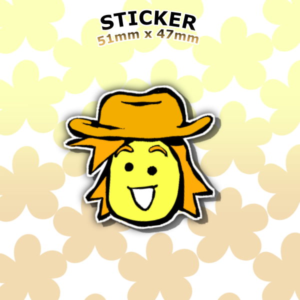 Yellow Deltarune Sticker