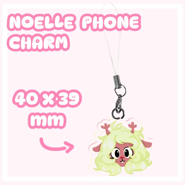 Noelle phone charm!