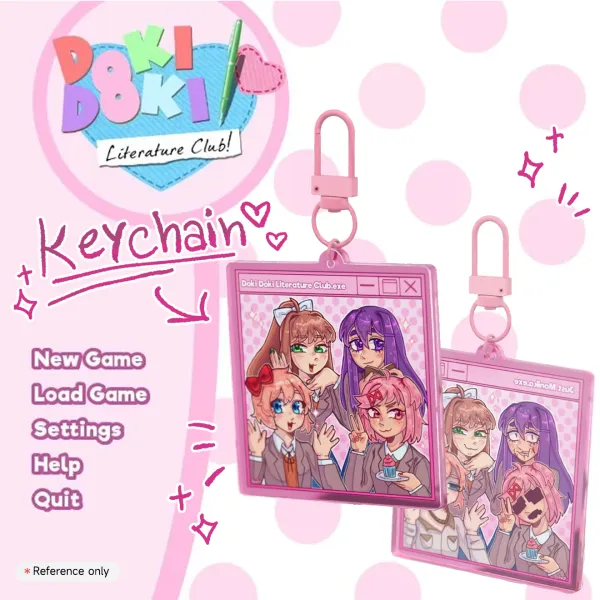 Doki Doki Litterature Club - Keychain