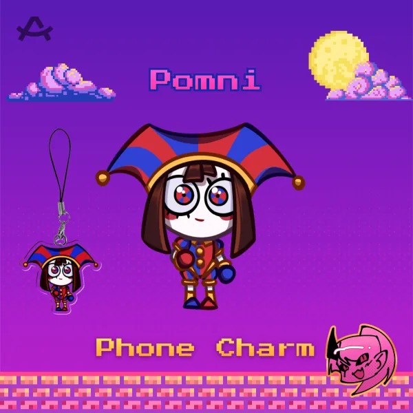 Pomni (TADC) Phone Charm