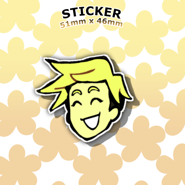 Flowery Deltarune Sticker