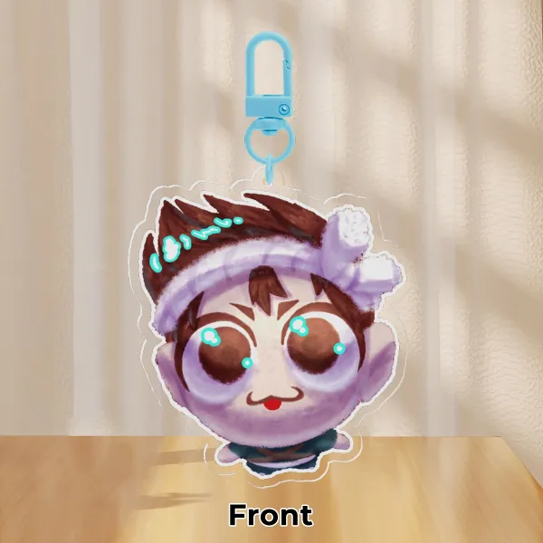 Chrome Full of Whimsy Dr. STONE Keychain