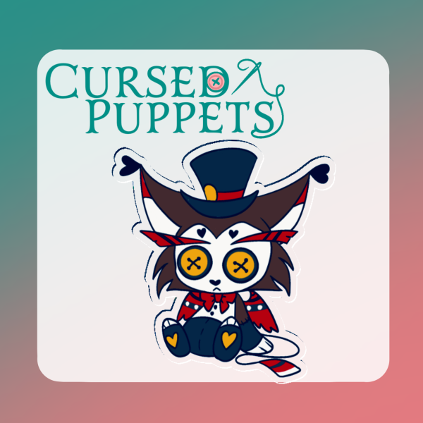 Husk – Cursed Puppet – Acrylic Mini Pin