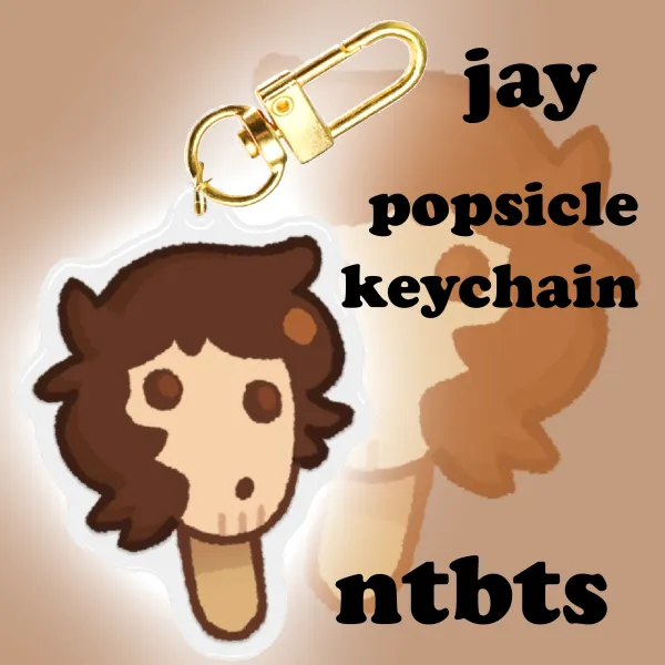 JAY popsicle keychain