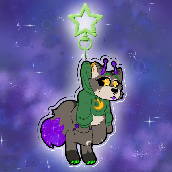 Fursona Acrylic Keychains