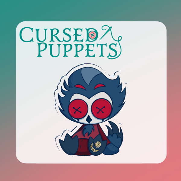 Stolas – Cursed Puppet – Acrylic Mini Pin