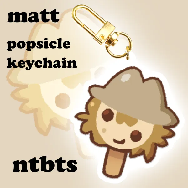 MATT popsicle keychain