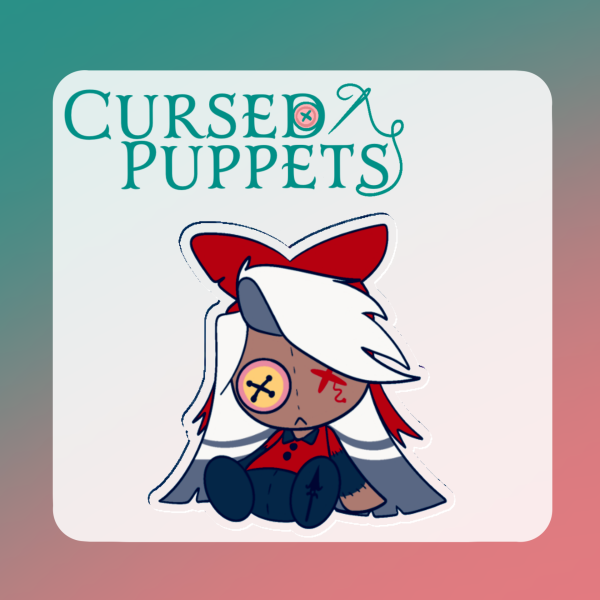 Vaggi – Cursed Puppet – Acrylic Mini Pin