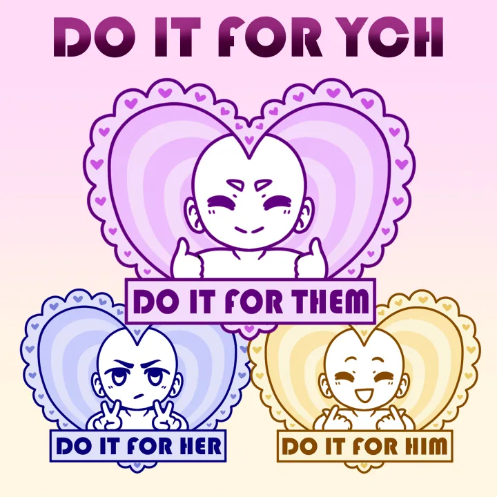 Do it for YCH! - Acrylic Keychain