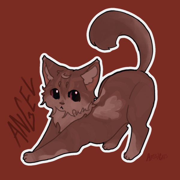 Cat-ified Angel Devil Sticker - Chainsaw Man