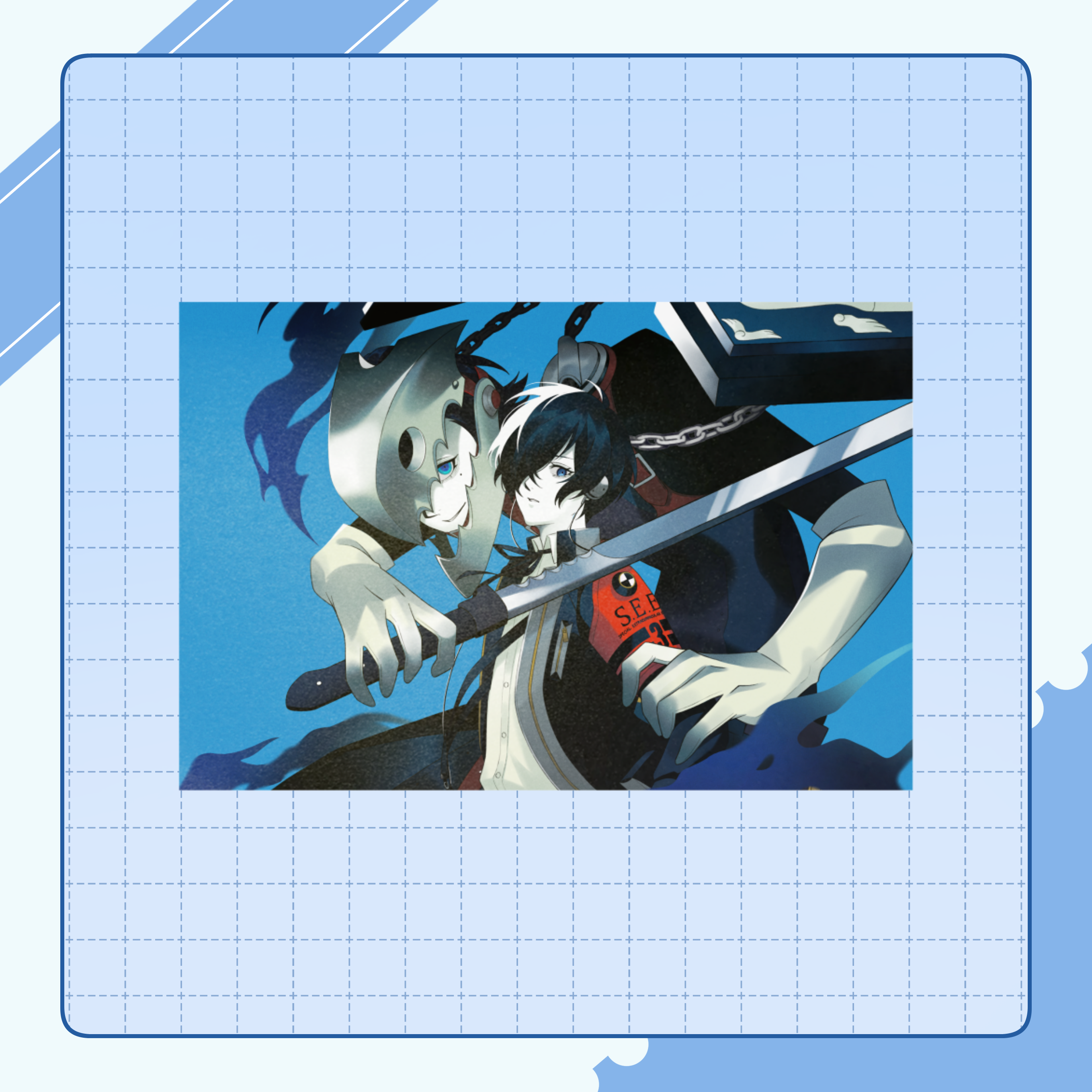 Persona 3 | Ryomina Death Arcana Postcard