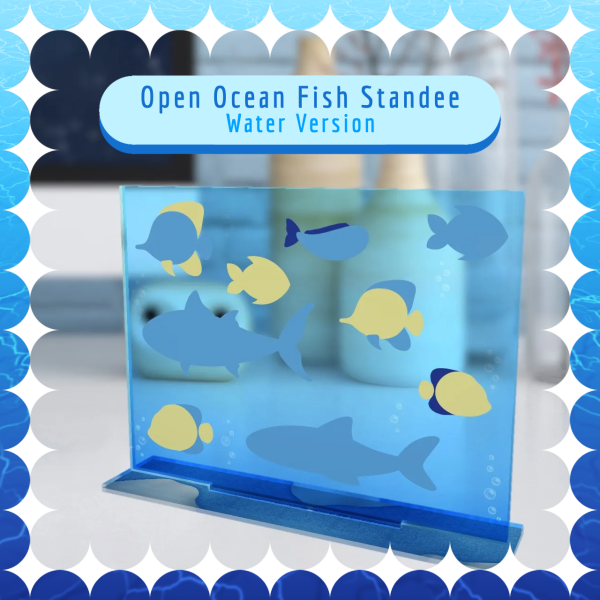 Open Ocean Acrylic Standee - Water Version