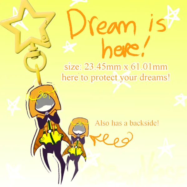 Dream Clear Acrylic Keychain!