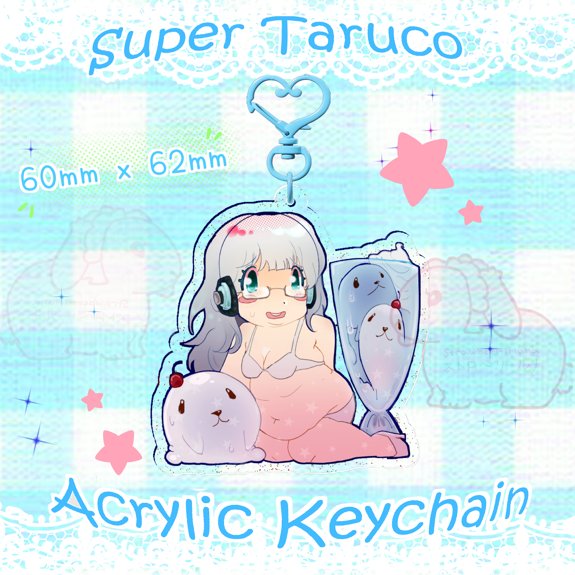 Super Taruco Acrylic Keychain
