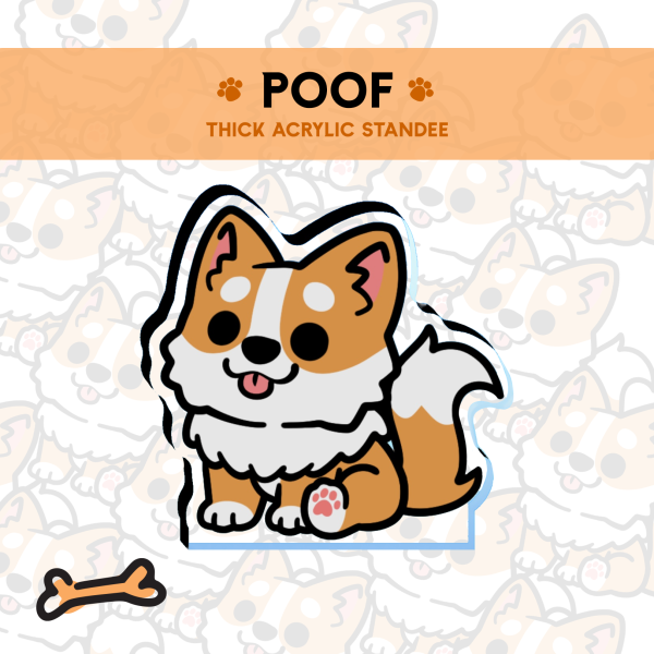Poof - No base Standee
