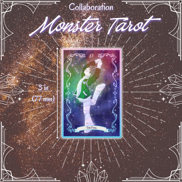MONSTER TAROT - Voodoo Doll - Die Cut Stickers
