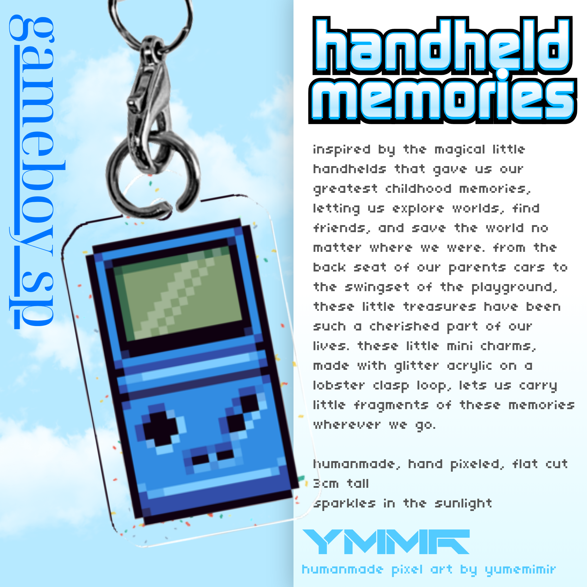 GB SP Handheld Memories Keychain