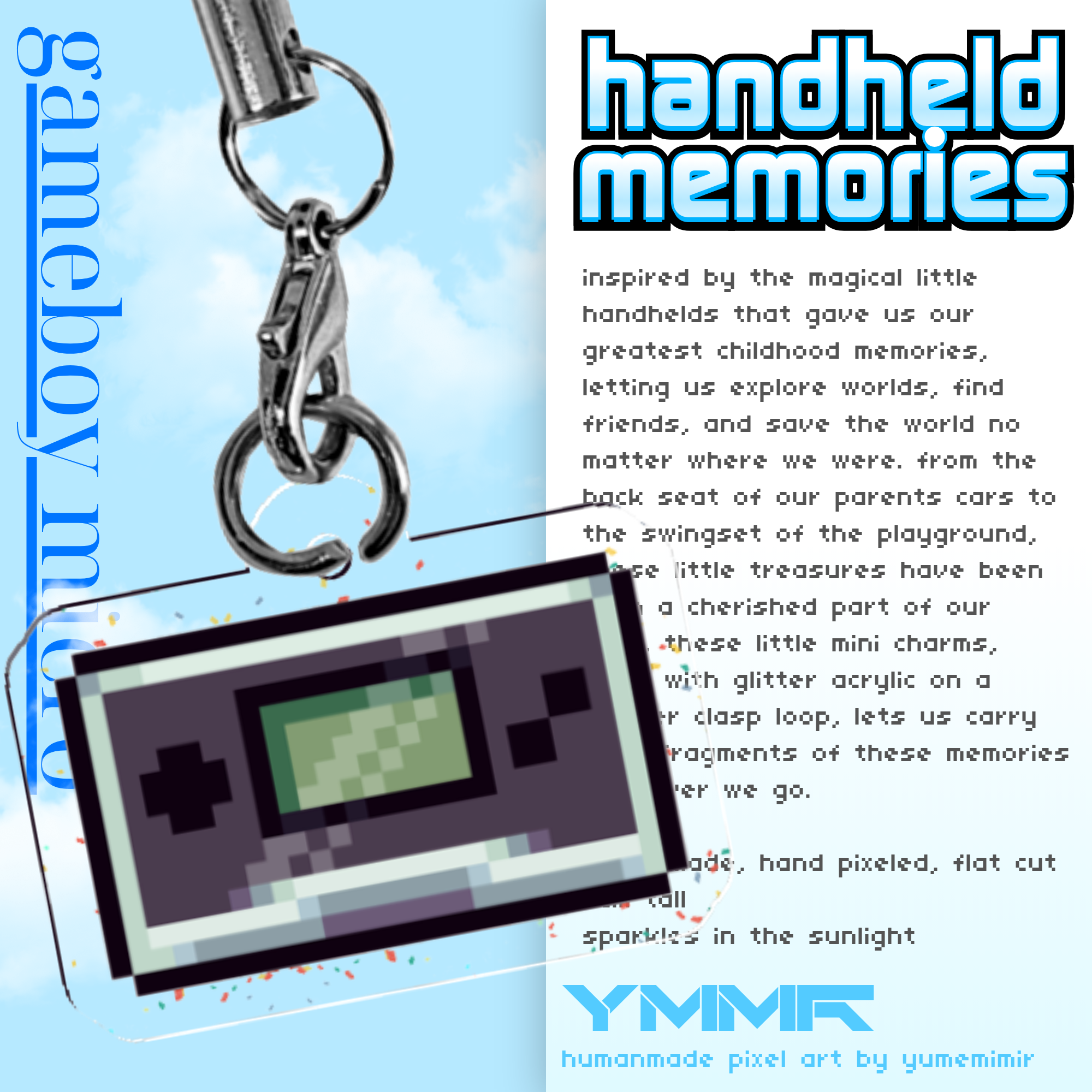 GB Micro Handheld Memories Keychain