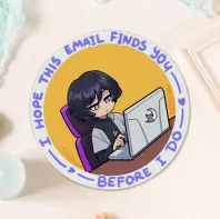 Meme - Hope this email finds you [PMW] Wood Coaster