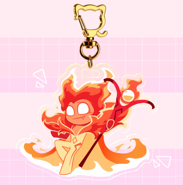 Lord of Flame Keychain