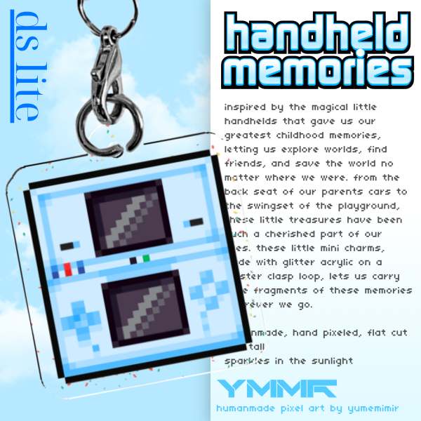 DSi Handheld Memories Keychain