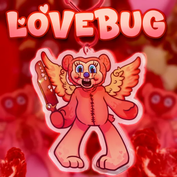 Lovebug Keychain