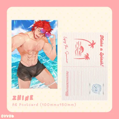 [OC] Make a Splash! Postcard