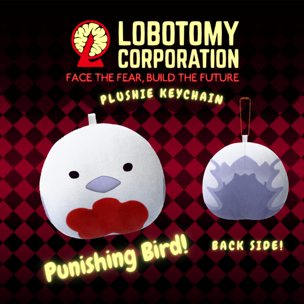 Punishing bird | Lobotomy Corporation | Mochi Face Plush Keychain