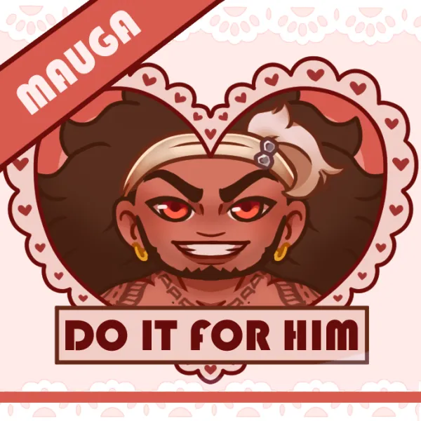 Mauga - Do it for them! Acrylic Keychain