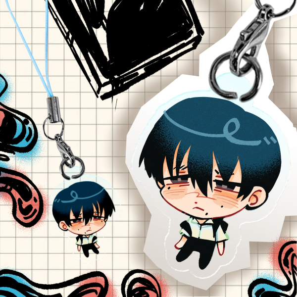 Yoshiki Phone Charm- The summer Hikaru died
