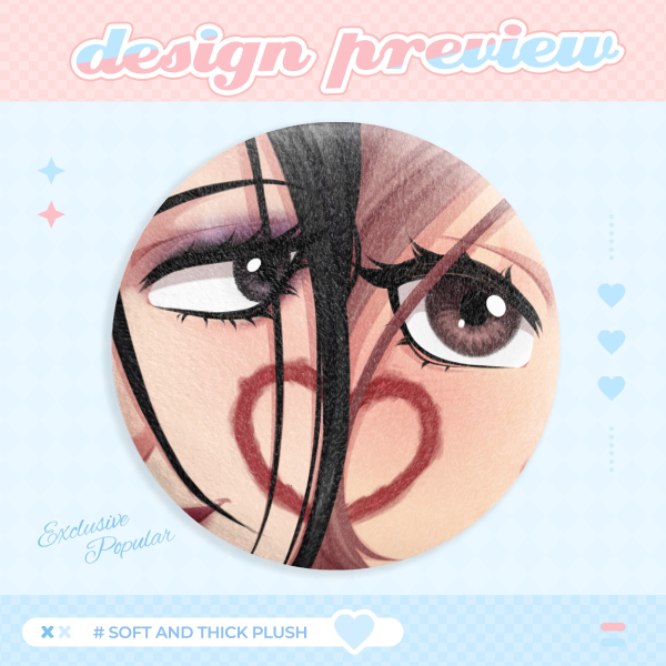 Nana x Hachi - Plush Badge