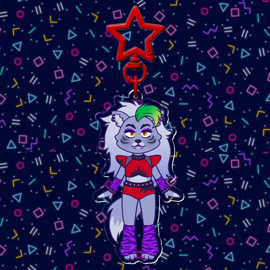 Roxanne Wolf Keychain