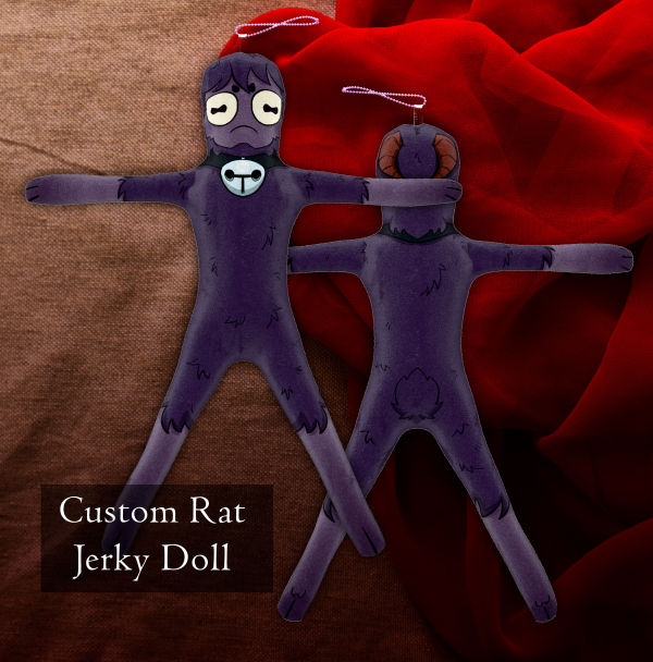 "The invincible goat" (Rat Jerky Doll)