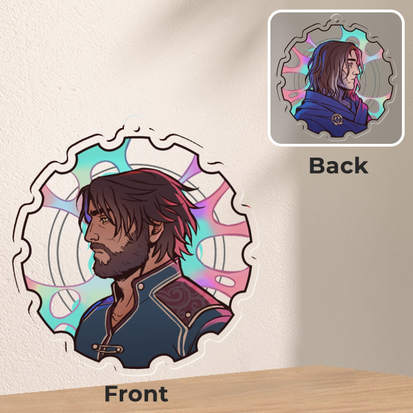 Jayvik "Cog" Acrylic Keychain