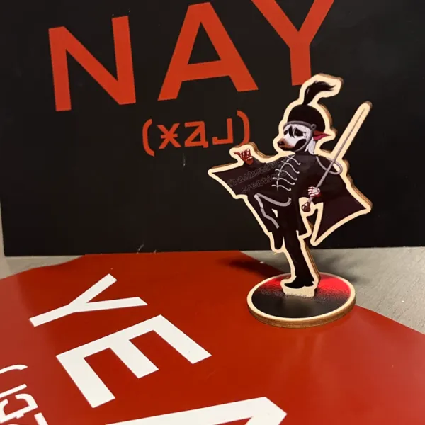 The Bat Parade Wood Standee