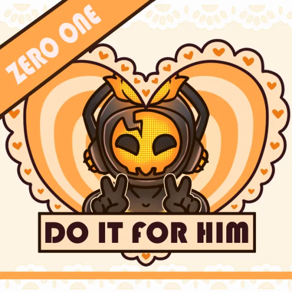 Zero_One - Do it for them! Acrylic Keychain