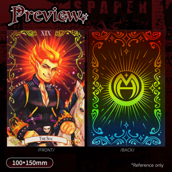 Tarot print FireMonster
