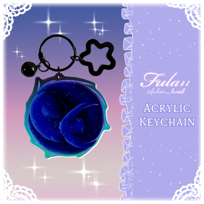 Sleepy Dark Lumen ・ Keychains
