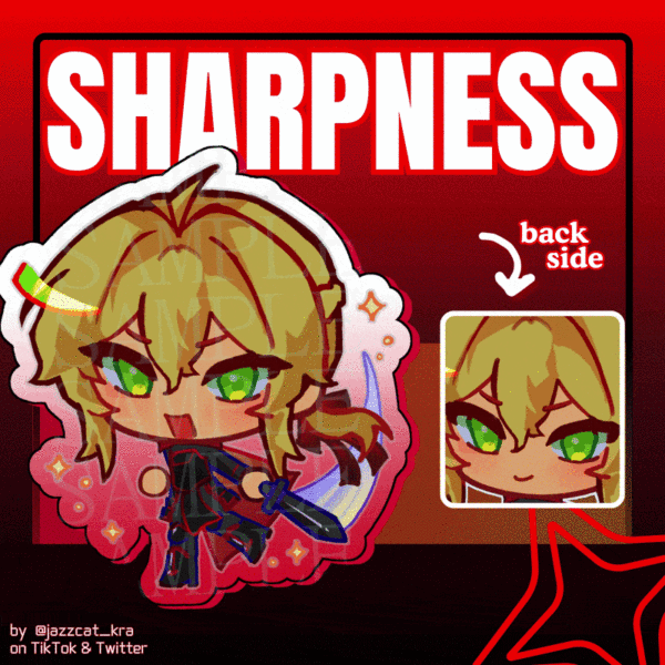 Sharpness Conexion Acrylic Keychain || Strength SMP