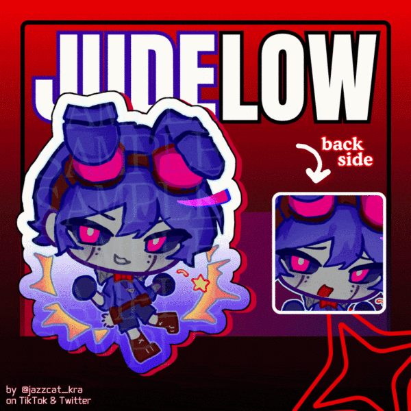 Judelow Acrylic Keychain || Strength SMP
