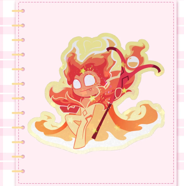 Lord of Flame Sticker