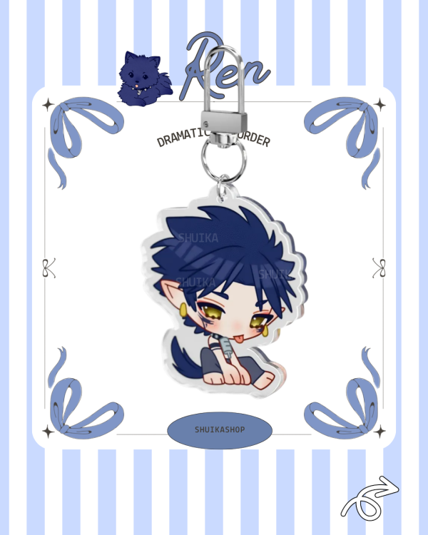 Ren dmmd dramatical murder Clear Acrylic Keychains